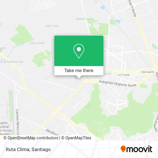 Ruta Clima map