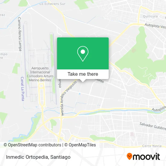 Inmedic Ortopedia map