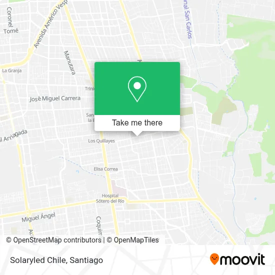Solaryled Chile map