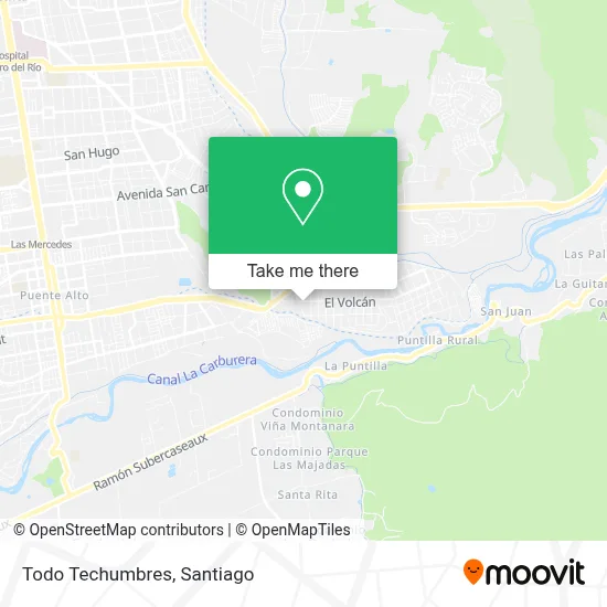 Todo Techumbres map