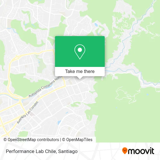 Performance Lab Chile map