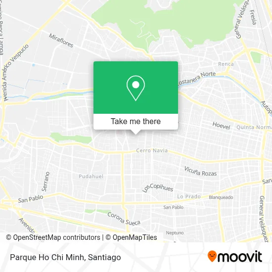 Parque Ho Chi Minh map