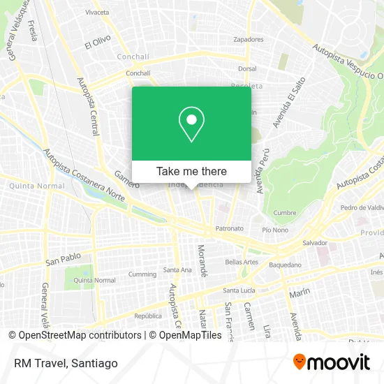 Rm Travel map