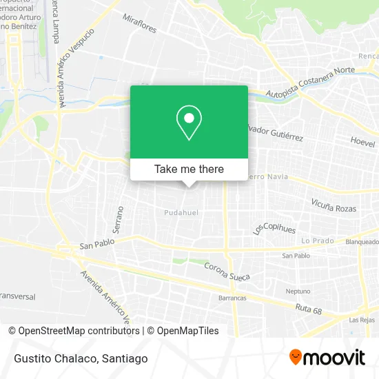 Gustito Chalaco map
