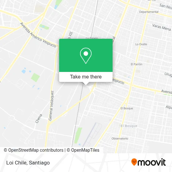Loi Chile map