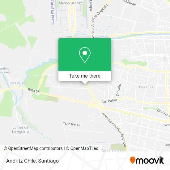 Andritz Chile map