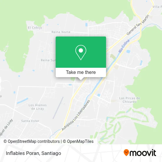 Inflables Poran map