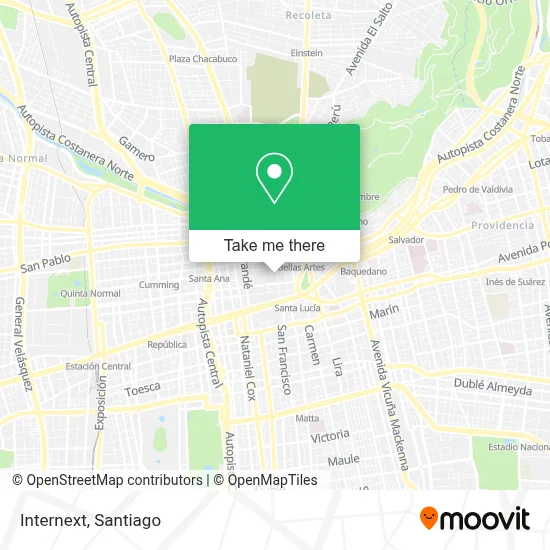 Internext map