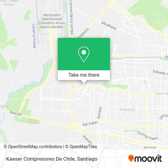 Kaeser Compresores De Chile map