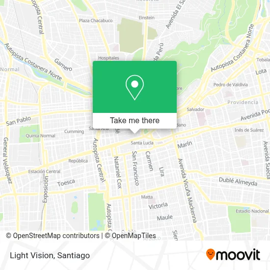 Light Vision map