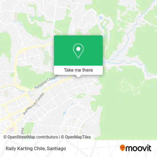Rally Karting Chile map