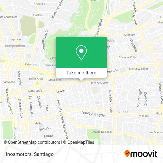 Inosmotors map