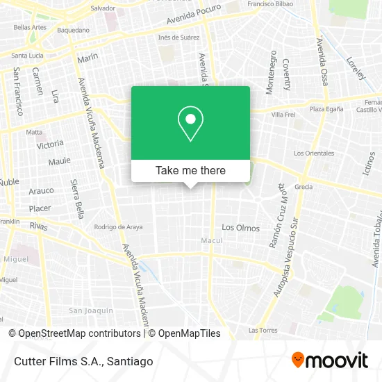Cutter Films S.A. map