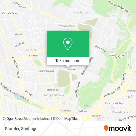 Storefix map