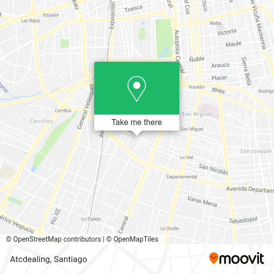Atcdealing map