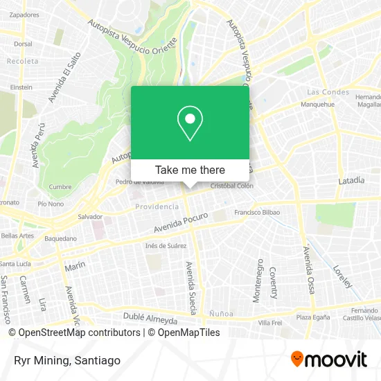 Ryr Mining map