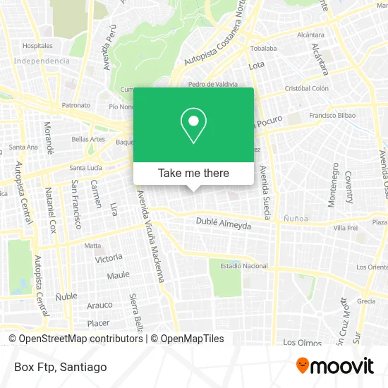 Box Ftp map