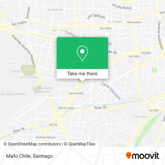 Mafo Chile map