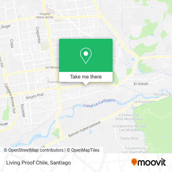 Living Proof Chile map