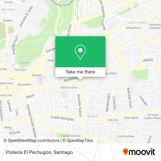 Pollería El Pechugón map