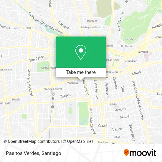 Pasitos Verdes map