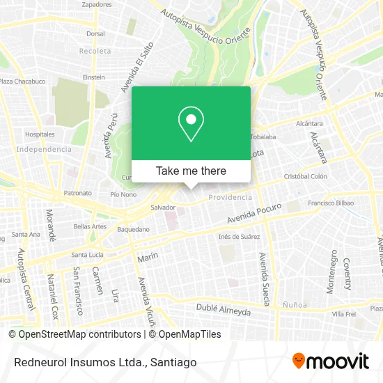 Redneurol Insumos Ltda. map