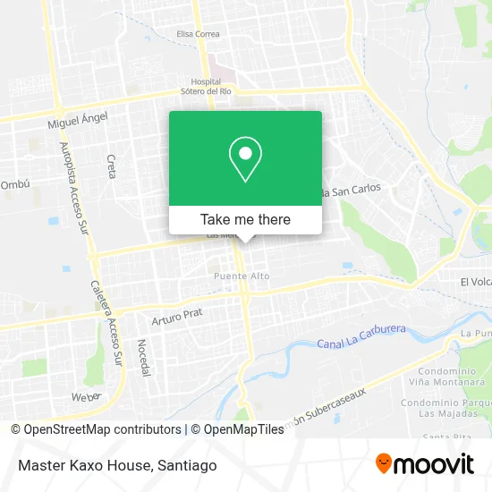 Master Kaxo House map