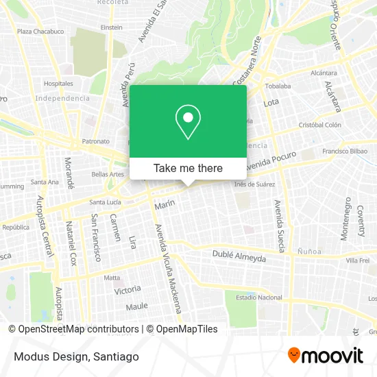 Modus Design map