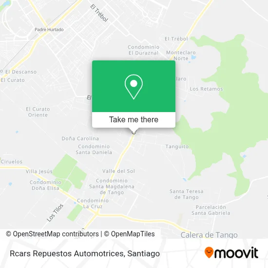 Rcars Repuestos Automotrices map