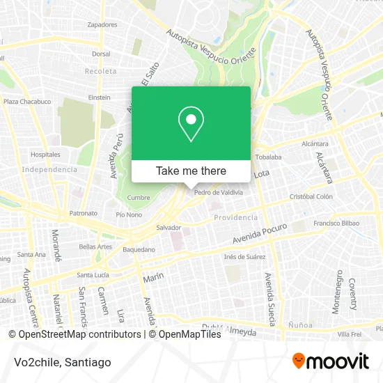 Vo2chile map