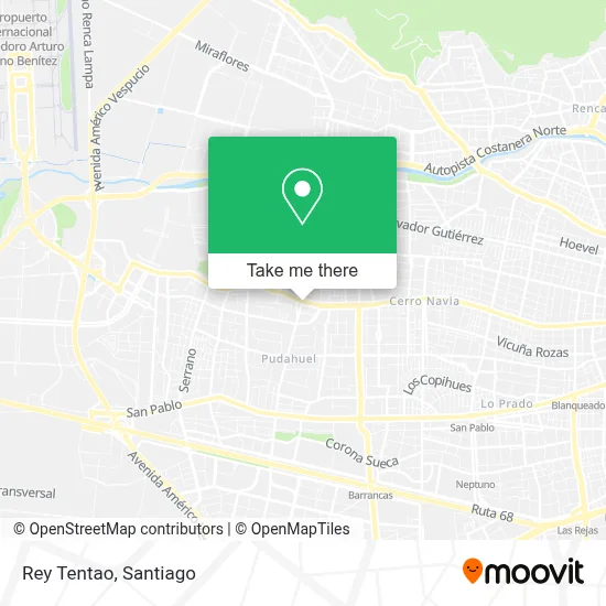 Rey Tentao map