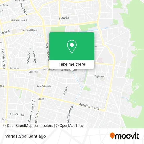 Varias.Spa map