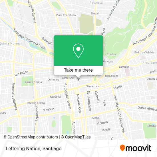 Lettering Nation map