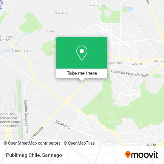Publimag Chile map