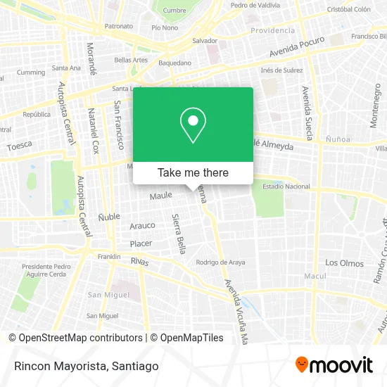 Rincon Mayorista map
