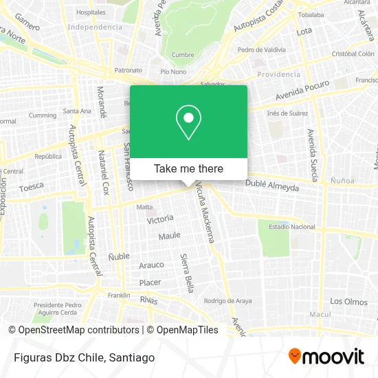 Figuras Dbz Chile map