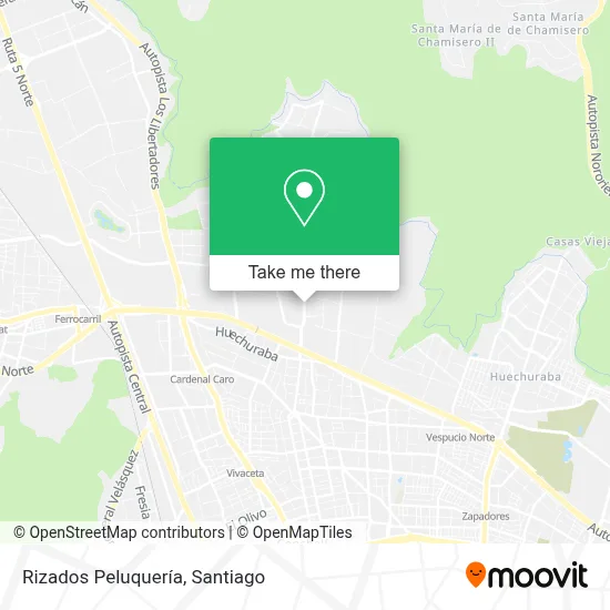 Rizados Peluquería map