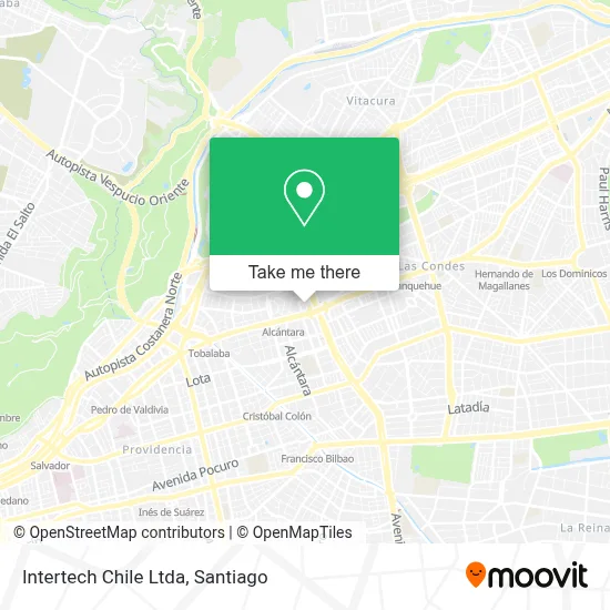Intertech Chile Ltda map