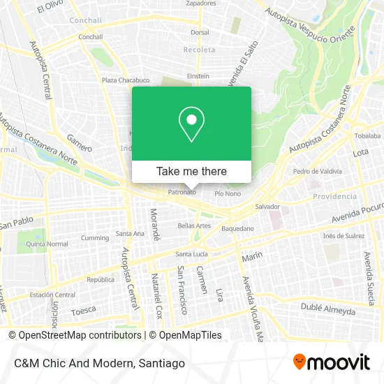 C&M Chic And Modern map