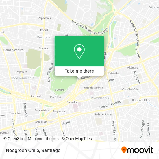 Neogreen Chile map