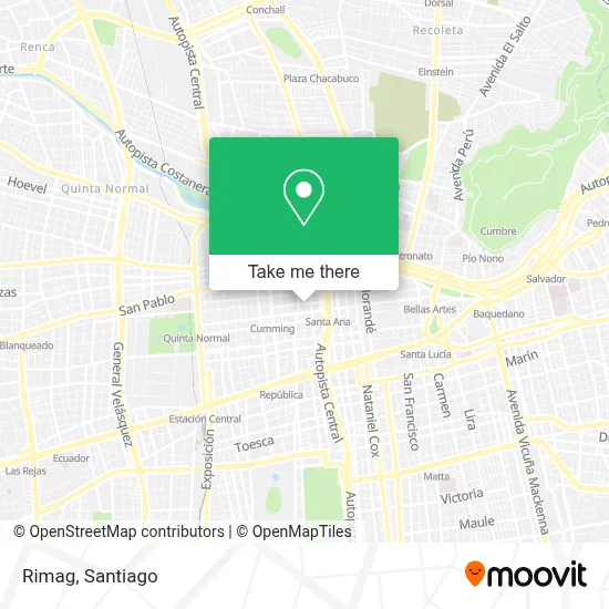 Rimag map