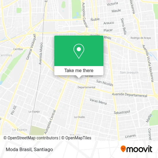 Moda Brasil map