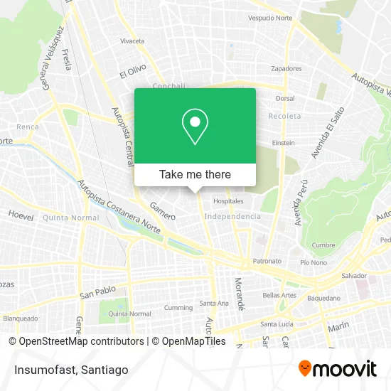 Insumofast map