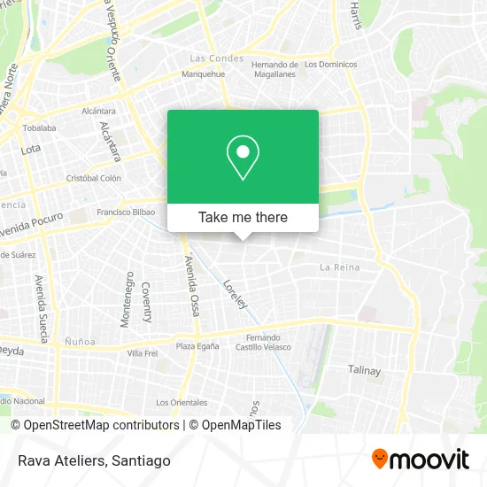 Rava Ateliers map