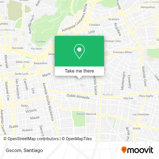 Gscom map