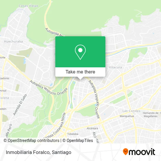 Inmobiliaria Foralco map