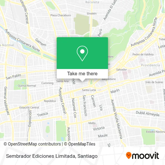 Sembrador Ediciones Limitada map
