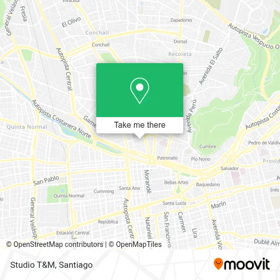 Studio T&M map
