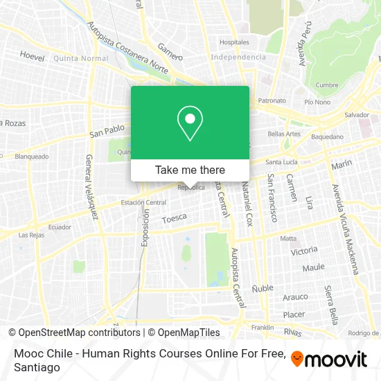 Mooc Chile - Human Rights Courses Online For Free map