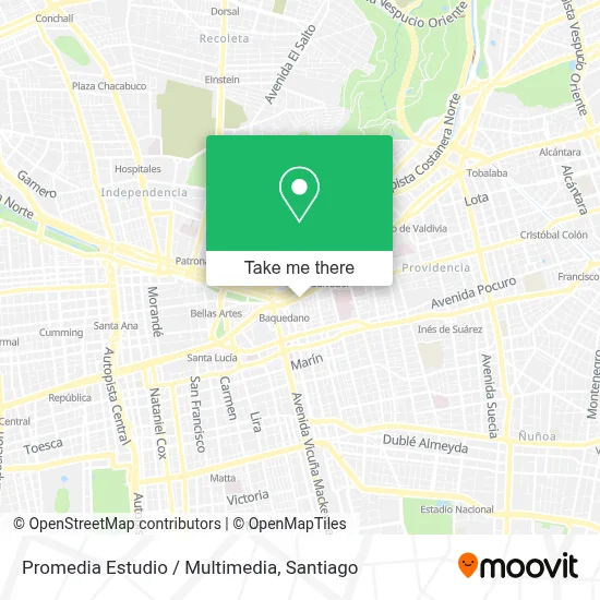 Promedia Estudio / Multimedia map